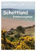 Schottland Entdeckungstour (Tischkalender 2024 DIN A5 hoch), CALVENDO Monatskalender