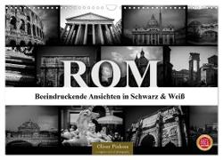 ROM - Ansichten in Schwarz und Weiß (Wandkalender 2024 DIN A3 quer), CALVENDO Monatskalender