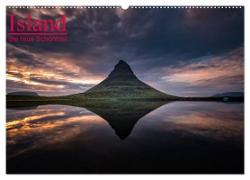 Island - die raue Schönheit (Wandkalender 2024 DIN A2 quer), CALVENDO Monatskalender