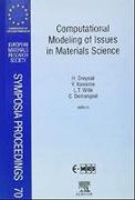 Computational Modeling of Issues in Materials Science