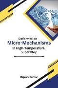 Deformation Micro-Mechanisms in High-Temperature Super alloy