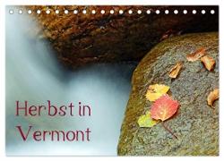 Herbst in Vermont (Tischkalender 2024 DIN A5 quer), CALVENDO Monatskalender
