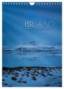 Island - Wundervolle Landschaften (Wandkalender 2024 DIN A4 hoch), CALVENDO Monatskalender