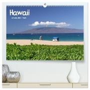 Hawaii und seine Aloha - Inseln (hochwertiger Premium Wandkalender 2024 DIN A2 quer), Kunstdruck in Hochglanz