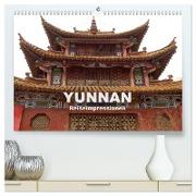 Yunnan - Reiseimpressionen (hochwertiger Premium Wandkalender 2024 DIN A2 quer), Kunstdruck in Hochglanz
