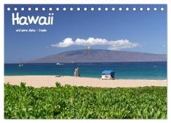Hawaii und seine Aloha - Inseln (Tischkalender 2024 DIN A5 quer), CALVENDO Monatskalender