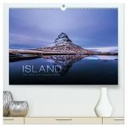 Island - Wundervolle Landschaften (hochwertiger Premium Wandkalender 2024 DIN A2 quer), Kunstdruck in Hochglanz