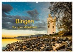 Bingen - Tor zum Mittelrhein (Wandkalender 2024 DIN A2 quer), CALVENDO Monatskalender