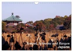 Tempel, Schreine und Burgen Japans (Wandkalender 2024 DIN A4 quer), CALVENDO Monatskalender