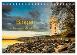 Bingen - Tor zum Mittelrhein (Tischkalender 2024 DIN A5 quer), CALVENDO Monatskalender