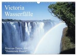Victoria Wasserfälle, Mosi-oa-Tunya der "Donnernde Rauch" (Wandkalender 2024 DIN A3 quer), CALVENDO Monatskalender