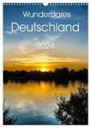 Wunderbares Deutschland (Wandkalender 2024 DIN A3 hoch), CALVENDO Monatskalender