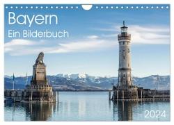 Bayern - Ein Bilderbuch (Wandkalender 2024 DIN A4 quer), CALVENDO Monatskalender