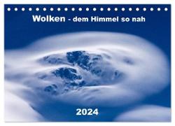 Wolken - dem Himmel so nah (Tischkalender 2024 DIN A5 quer), CALVENDO Monatskalender