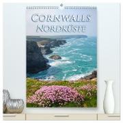 Cornwalls Nordküste (hochwertiger Premium Wandkalender 2024 DIN A2 hoch), Kunstdruck in Hochglanz