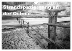 Strandspaziergang an der Ostsee (Wandkalender 2024 DIN A4 quer), CALVENDO Monatskalender