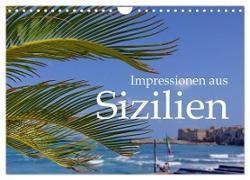 Impressionen aus Sizilien (Wandkalender 2024 DIN A4 quer), CALVENDO Monatskalender