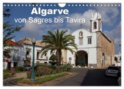 Algarve von Sagres bis Tavira (Wandkalender 2024 DIN A4 quer), CALVENDO Monatskalender