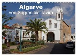 Algarve von Sagres bis Tavira (Wandkalender 2024 DIN A3 quer), CALVENDO Monatskalender
