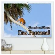 Zoo ohne Zäune - Das Pantanal (hochwertiger Premium Wandkalender 2024 DIN A2 quer), Kunstdruck in Hochglanz