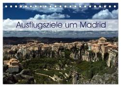 Ausflugziele um Madrid (Tischkalender 2024 DIN A5 quer), CALVENDO Monatskalender