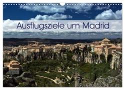 Ausflugziele um Madrid (Wandkalender 2024 DIN A3 quer), CALVENDO Monatskalender