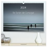 Die Farben der Camargue (hochwertiger Premium Wandkalender 2024 DIN A2 quer), Kunstdruck in Hochglanz