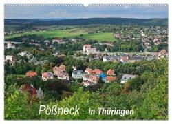 Pößneck in Thüringen (Wandkalender 2024 DIN A2 quer), CALVENDO Monatskalender