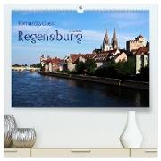 Romantisches Regensburg (hochwertiger Premium Wandkalender 2024 DIN A2 quer), Kunstdruck in Hochglanz