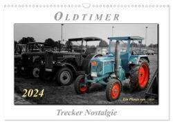 Oldtimer - Trecker Nostalgie (Wandkalender 2024 DIN A3 quer), CALVENDO Monatskalender