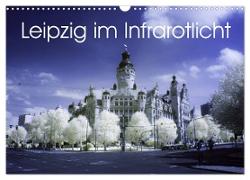 Leipzig im Infrarotlicht (Wandkalender 2024 DIN A3 quer), CALVENDO Monatskalender