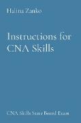 Instructions for CNA Skills