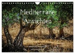 Mediterrane Ansichten 2024 (Wandkalender 2024 DIN A4 quer), CALVENDO Monatskalender
