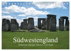 Südwestengland (Tischkalender 2024 DIN A5 quer), CALVENDO Monatskalender