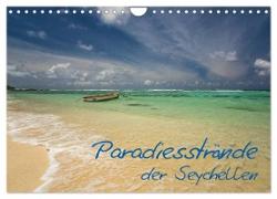 Paradiesstrände der Seychellen (Wandkalender 2024 DIN A4 quer), CALVENDO Monatskalender