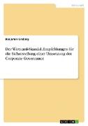 Der Wirecard-Skandal. Empfehlungen für die Sicherstellung einer Umsetzung der Corporate Governance