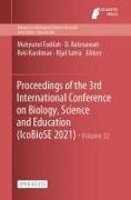 Proceedings of the 3rd International Conference on Biology, Science and Education (IcoBioSE 2021)