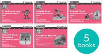 Read Write Inc. Phonics: Pink Set 3 More Black & White Storybooks (Pack of 5)