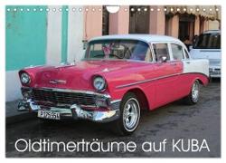 Oldtimerträume auf KUBA (Wandkalender 2024 DIN A4 quer), CALVENDO Monatskalender