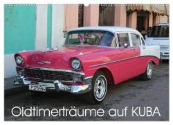 Oldtimerträume auf KUBA (Wandkalender 2024 DIN A2 quer), CALVENDO Monatskalender