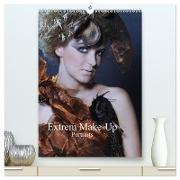Extrem Make-Up Portraits (hochwertiger Premium Wandkalender 2024 DIN A2 hoch), Kunstdruck in Hochglanz