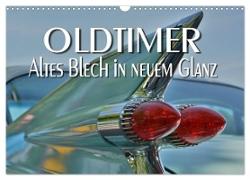 Oldtimer - Altes Blech in neuem Glanz (Wandkalender 2024 DIN A3 quer), CALVENDO Monatskalender