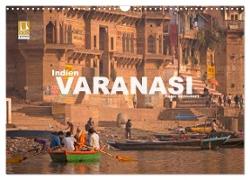 Indien - Varanasi (Wandkalender 2024 DIN A3 quer), CALVENDO Monatskalender