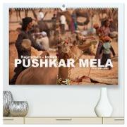 Rajasthan, Indien - Pushkar Mela (hochwertiger Premium Wandkalender 2024 DIN A2 quer), Kunstdruck in Hochglanz