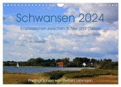 Schwansen 2024. Impressionen zwischen Schlei und Ostsee (Wandkalender 2024 DIN A4 quer), CALVENDO Monatskalender