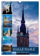 Halle/Saale - Meine Stadt im Licht (Wandkalender 2024 DIN A3 hoch), CALVENDO Monatskalender