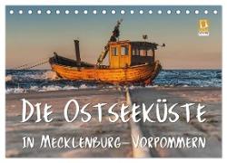 Die Ostseeküste in Mecklenburg-Vorpommern (Tischkalender 2024 DIN A5 quer), CALVENDO Monatskalender
