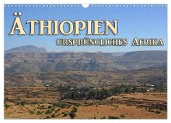Äthiopien, ursprüngliches Afrika (Wandkalender 2024 DIN A3 quer), CALVENDO Monatskalender