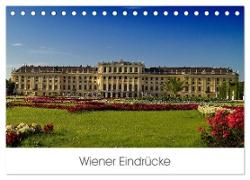 Wiener Eindrücke (Tischkalender 2024 DIN A5 quer), CALVENDO Monatskalender