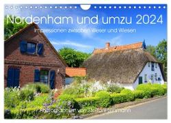 Nordenham und umzu 2024. Impressionen zwischen Weser und Wiesen (Wandkalender 2024 DIN A4 quer), CALVENDO Monatskalender